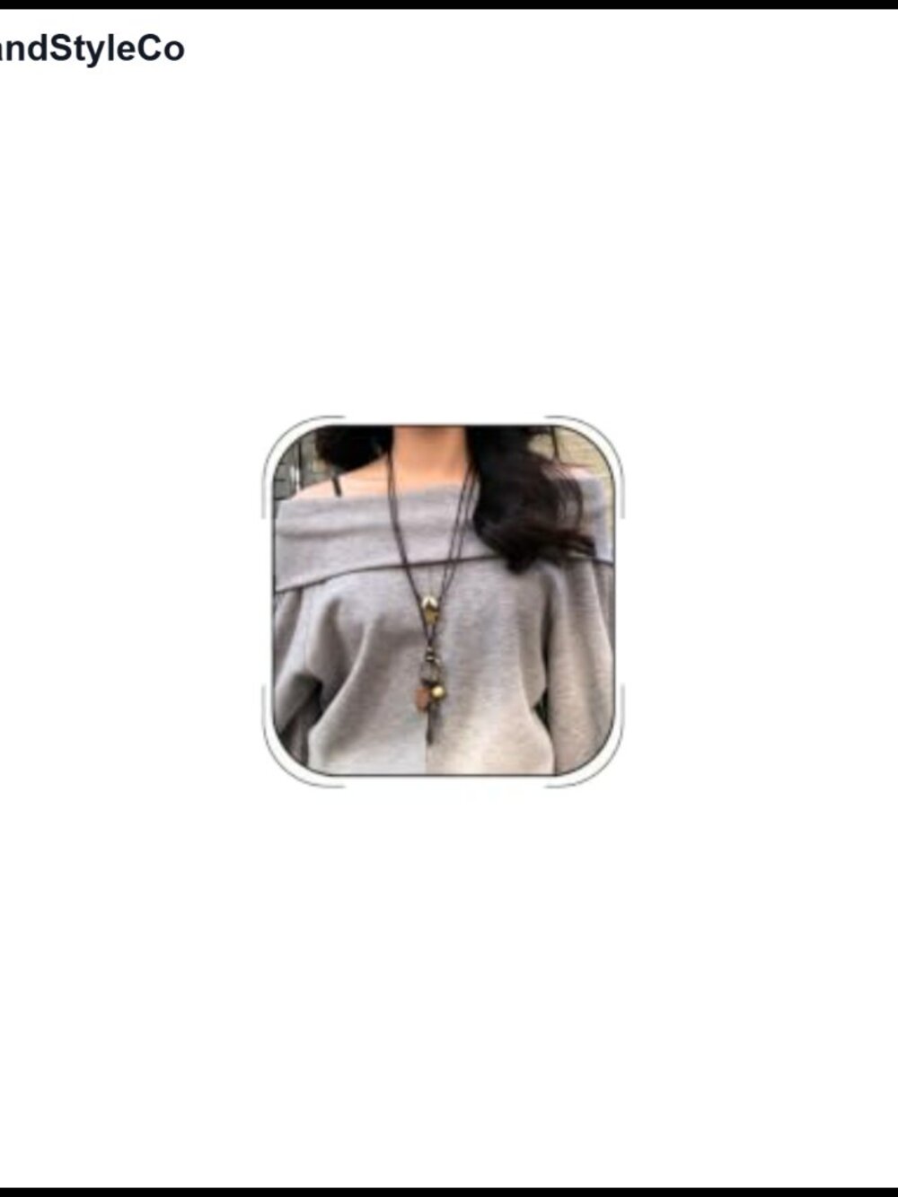 Long Boho Leather Cord Wooden Disc Pendant Necklace Adjustable